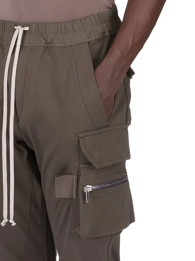 RICK OWENS FW25 CONCORDIANS MASTODON MEGACARGO IN MAGLIA PESANTE BOSCO RU02E1396BA-25