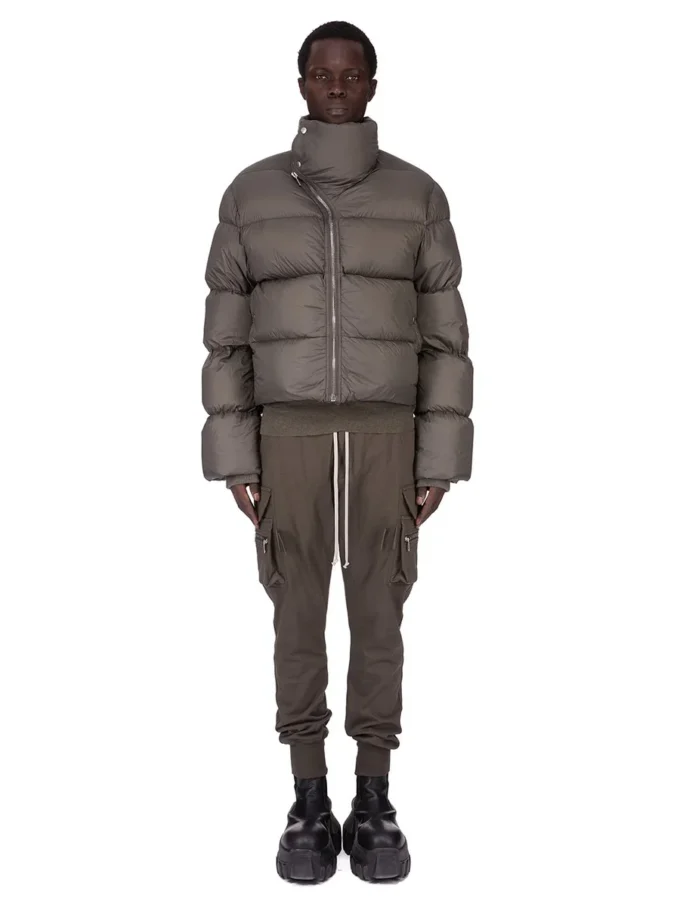 RICK OWENS FW25 CONCORDIANS MASTODON MEGACARGO IN MAGLIA PESANTE BOSCO RU02E1396BA-25