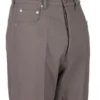 RICK OWENS FW25 CONCORDIANS PASSERELLA GETH JEANS IN DUST WOOL DRILL. RU02E1333WD-34