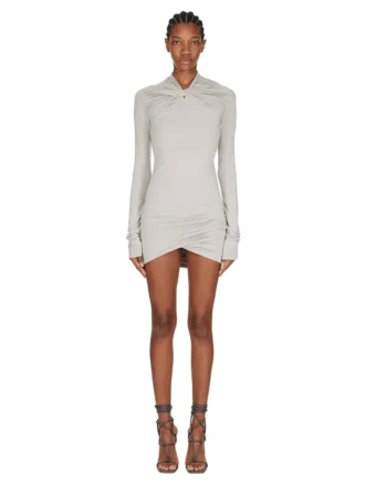 RICK OWENS LILIES FW25 CONCORDIANS KAIRO MINI IN JERSEY MISTO CASHMERE LI02E3568JBWS-08