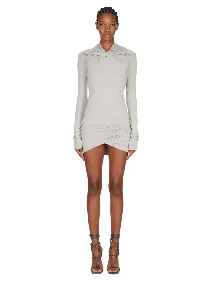 RICK OWENS LILIES FW25 CONCORDIANS KAIRO MINI IN JERSEY MISTO CASHMERE LI02E3568JBWS-08