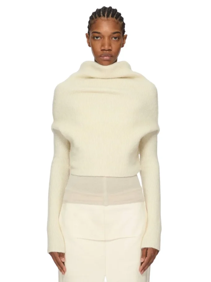 RICK OWENS – MAGLIERIA RO02E4675KWP-11
