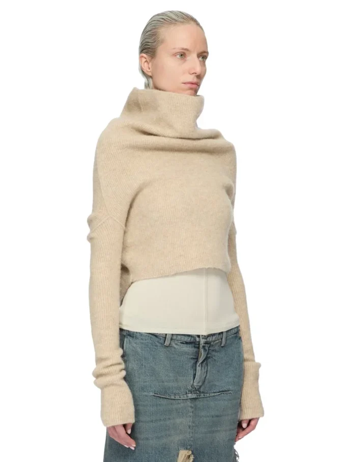 RICK OWENS – MAGLIERIA RO02E4675KWP-44