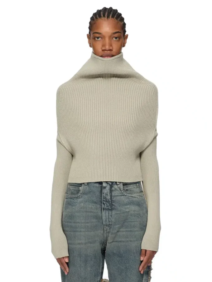 RICK OWENS – MAGLIERIA RO02E4675KWVH-34