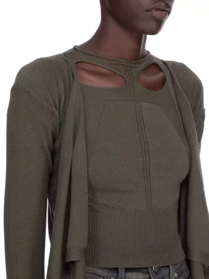 RICK OWENS – MAGLIERIA RP02E4645M-25