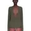 RICK OWENS – MAGLIERIA RP02E4668M-25