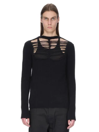 RICK OWENS – MAGLIERIA RU02E1670KGRIDP-09