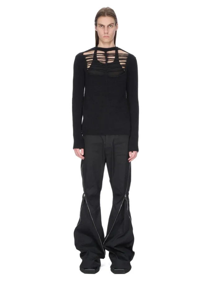 RICK OWENS – MAGLIERIA RU02E1670KGRIDP-09