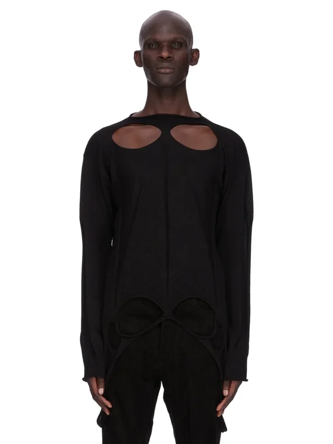 RICK OWENS – MAGLIERIA RU02E1671ML-09