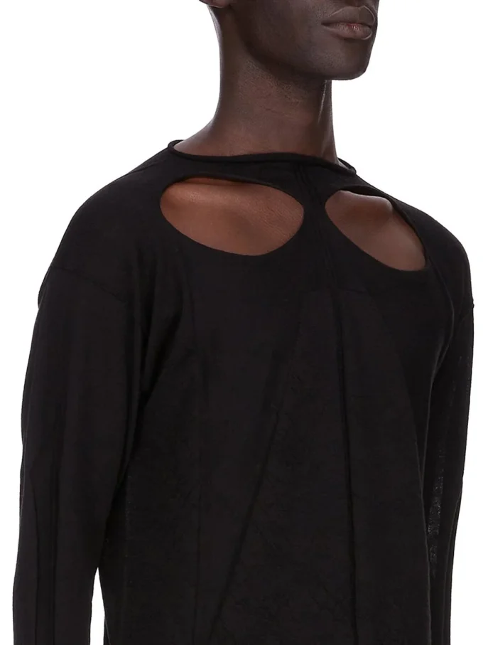 RICK OWENS – MAGLIERIA RU02E1671ML-09