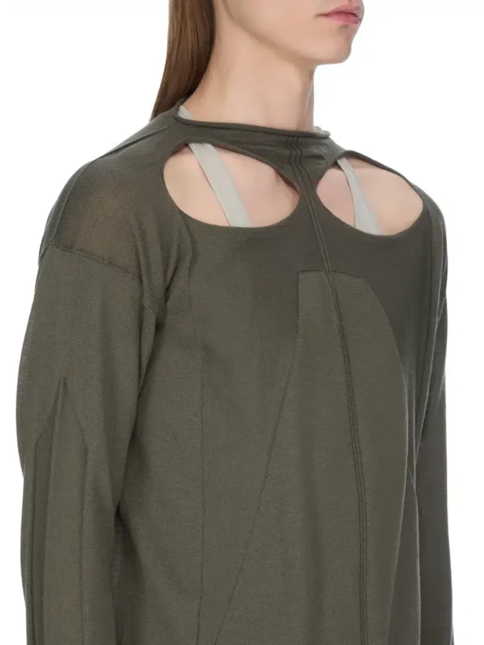 RICK OWENS – MAGLIERIA RU02E1671ML-25