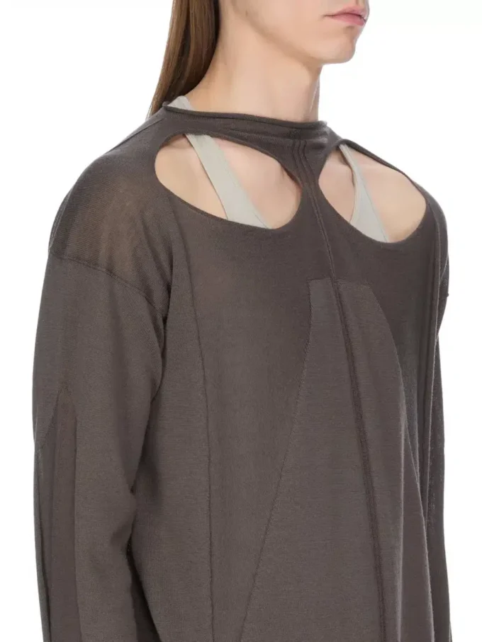 RICK OWENS – MAGLIERIA RU02E1671ML-78