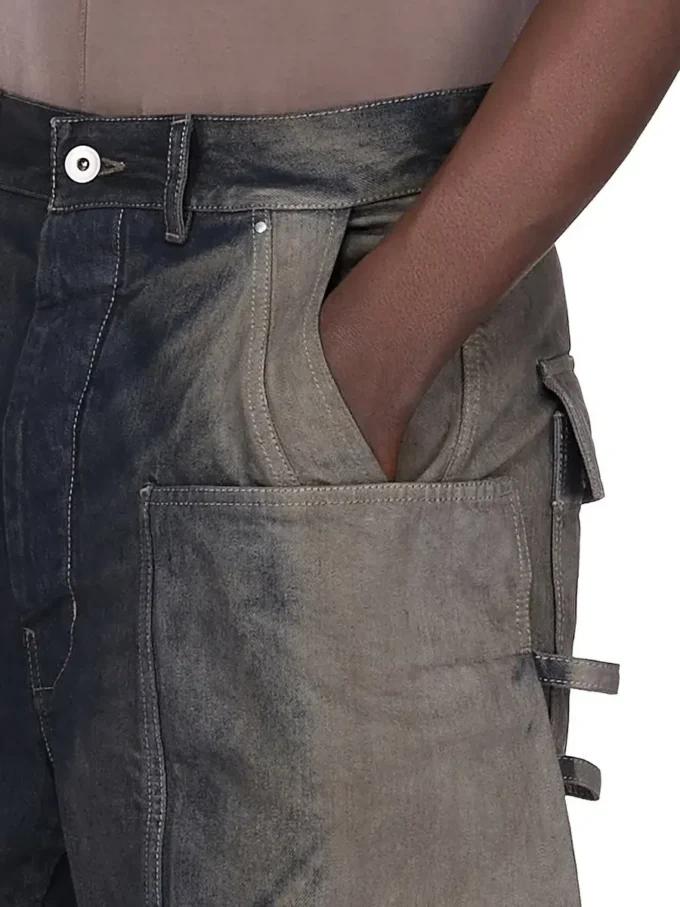 RICK OWENS – PANTALONI RU02E1382DKDEG-78D