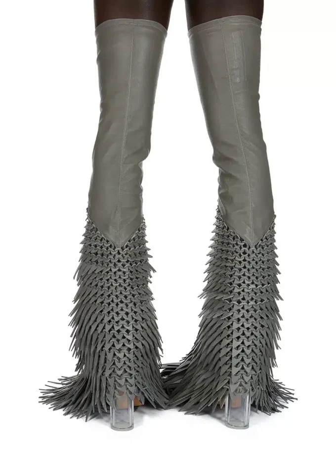RICK OWENS – STIVALI RR02E1455LSLMM9-06