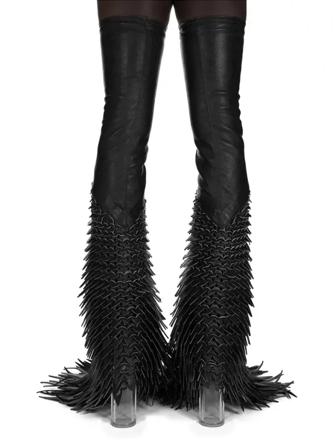 RICK OWENS – STIVALI RR02E1455LSLMM9-09