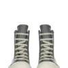 SNEAKERS RICK OWENS FW25 CONCORDIANS IN PELLE DI MUCCA PIENO FIORE LAVATA INDACO/LATTE/LATTE RP02E4890LCO-0611