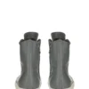 SNEAKERS RICK OWENS FW25 CONCORDIANS IN PELLE DI MUCCA PIENO FIORE LAVATA INDACO/LATTE/LATTE RP02E4890LCO-0611